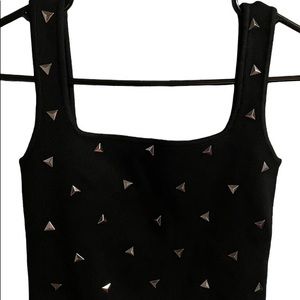 ZARA Cropped Triangle Gem Tank Top NWT ‼️CLOSET CLEAR OUT‼️$9